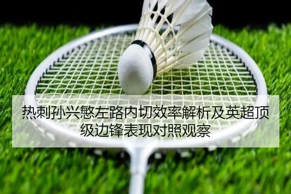 热刺孙兴慜左路内切效率解析及英超顶级边锋表现对照观察
